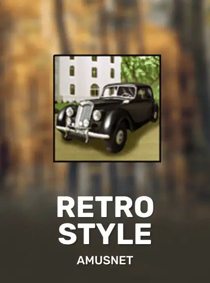 Retro Style game tile
